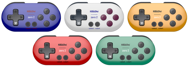 The Zero 2 will come in five different colors inspired by the Game Boy and Game Boy Pocket.